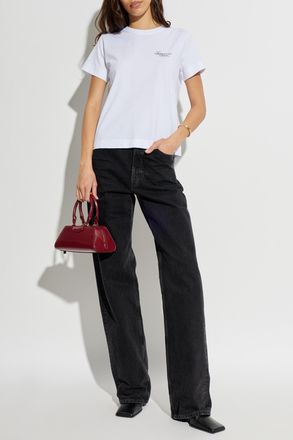 Givenchy T-shirt With Logo, Womens, White