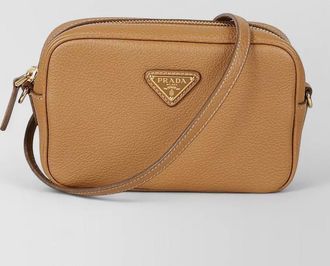 Prada shoulder bag textured finish adjustable strap