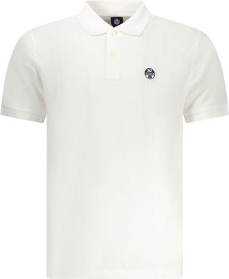 North Sails Witte Katoenen Polo voor Heren