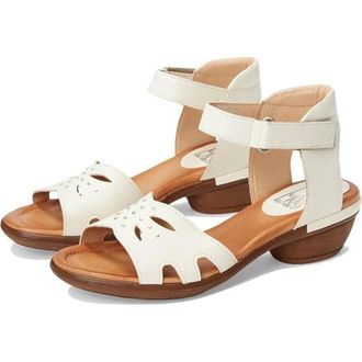 Miz Mooz Womens Miz Mooz Corelia Sandals Linen Leather Adjustable Strap HAWK046