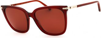 Ferragamo SF2037S 616 Transparent Red/Mauve