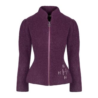 H&eacute;st Cardigan - - Knitwear - Donna - Viola - M