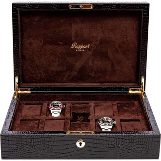 Rapport London BROMPTON TEN WATCH BOX in Brown at Nordstrom