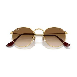 Ray-Ban Klassieke ronde metalen zonnebril - Heren - Zonnebrillen - Geel - 50 MM - Accessoires