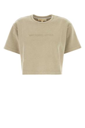 Michael Kors Sage Green Cotton Blend T Shirt