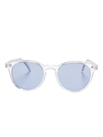 Family Affair Leal Crystal round sunglasses - White
