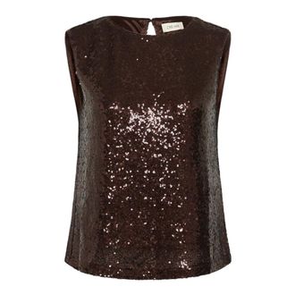 Cream Blouses & Hemden - Dames - Tops - Bruin - Maat: M