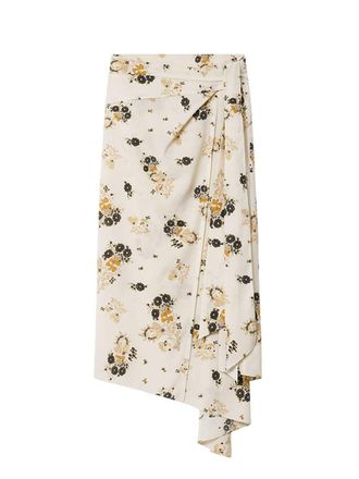 Isabel Marant Faniry asymmetrische midi-rok
