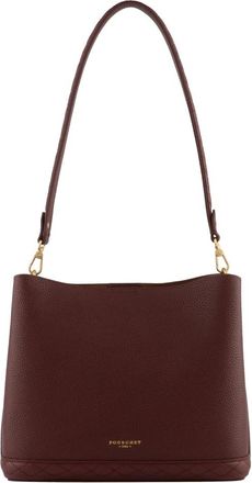 Pourchet Manhattan GM - Dames - Schoudertassen - Rood - ONE Size - Leer - Tassen
