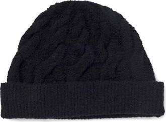 Splendid x @cellajaneblog Cable Beanie in Black at Nordstrom