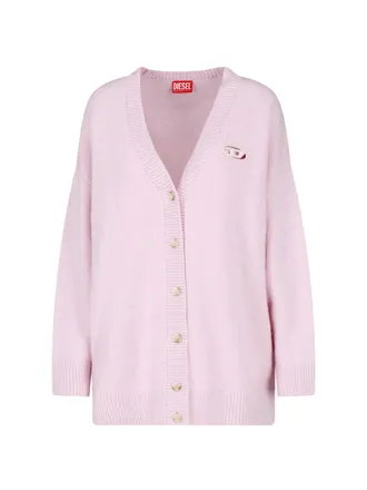 Diesel Cardigan In Lana E Alpaca