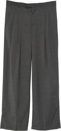 A Paper Kid pleated trousers - men - Fabric - M - Grey