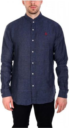 U.S.Polo Association U.s. Polo Assn - Overhemden > Casual Overhemden - Heren - Casual Overhemden - Blauw - XL - Overhemden