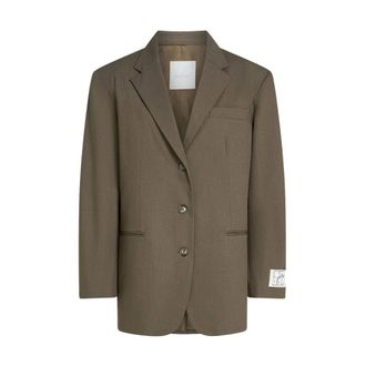 Circle Of Trust Louis Blazer - Dames - Jassen - Bruin - Maat: S Viscose