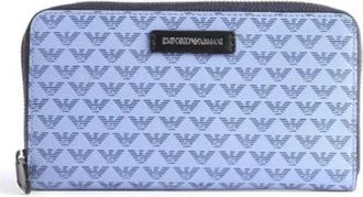 Emporio Armani Blauwe Portemonnees & Pasjeshouders Y3H168Y413E80076 - Dames - Portefeuilles - Blauw - ONE Size - Accessoires