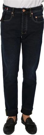 Siviglia Slim-fit Jeans - Heren - Slim Fit Jeans - Blauw - W31 - Katoen - Jeans