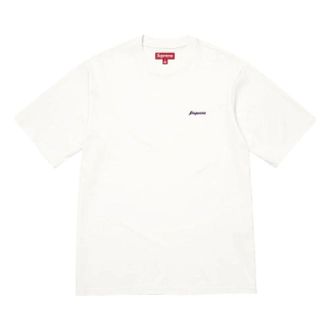 SUPREME SS26 Washed S/S T-Shirt White SUP-SS26-306-WHT