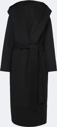 Toteme Hooded wool wrap coat