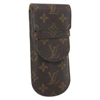 Louis Vuitton Vintage, unisex, Bruin, ONE Size, Pre-owned Canvas Home-Office