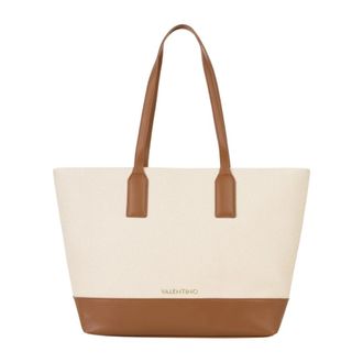 Mario Valentino Tote Bags, female, Brown, Size: ONE SIZE Atena Tote