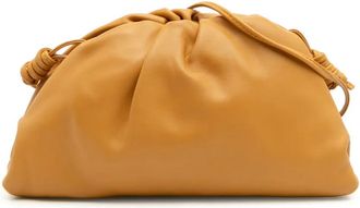 Bottega Veneta Borsa a tracolla The Mini Pouch in pelle di vitello 2012-2024 - Arancione