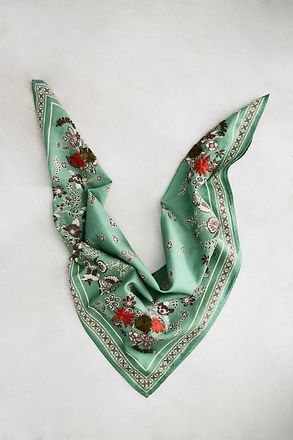 Terrain Embroidered Fall Floral Bandana