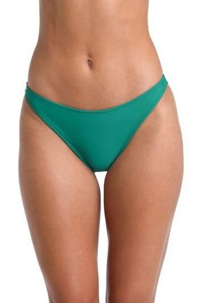 L'agence Jean Bikini Bottoms in Emerald at Nordstrom Rack, Size Medium