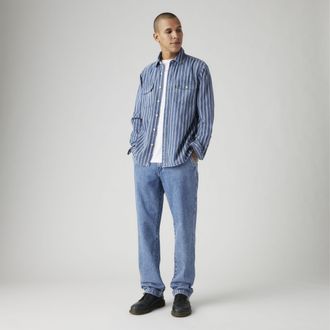 Levi's XX Chino Authentic Relaxed Lightweight Trousers - Mens - 30X32 - Blue