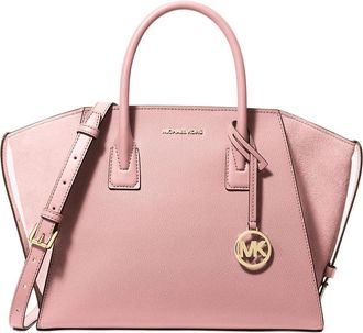 Michael Kors Tote Bag - Dames - Shoppers - Roze - ONE Size - Leer - Tassen