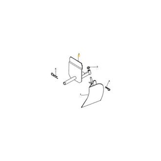 STIGA Sports Braccio Superiore Saldato Nero Originale Stiga - 118800286/0