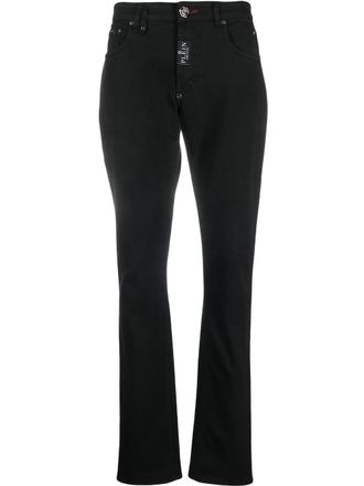 Philipp Plein Slim-fit jeans - Zwart