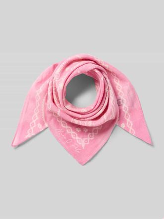 Marc O'Polo Tuch aus reiner Baumwolle in Rosa, Gr&ouml;&szlig;e 1