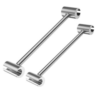 OEM Llave De Ajuste De Bisagra De Dos Piezas, Llave De Ajuste De Doble Cabezal Para Reparaci&oacute;n De Puertas, Herramienta Manual Ajustable, 14-25 Mm
