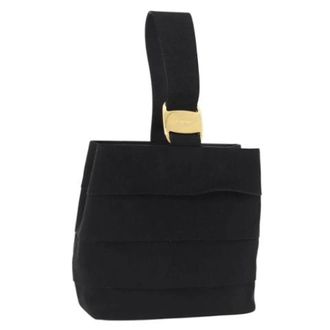 Ferragamo Pre-owned Hand Bag - Dames - Pre-owned - Zwart - Maat: ONE Size Leer