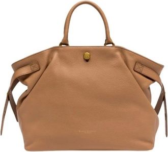 Gianni Chiarini Tassen, Dames, Beige, ONE Size, Leer, Claudette Handtas