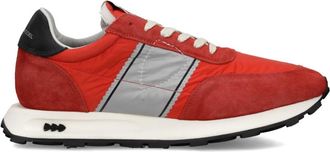 Philippe Model Sneakers Tour Running - Heren - Sneakers - Rood - 44 EU - Katoen - Schoenen