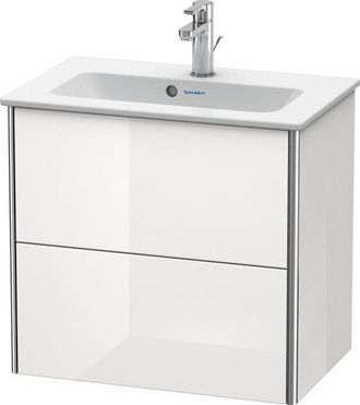Duravit Duravit - Xsquare Mueble De Pared Compacto 61,0x38,8 Cm, 2 Cajones