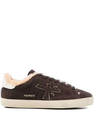Premiata Steven 7897M gevoerde sneakers - Bruin