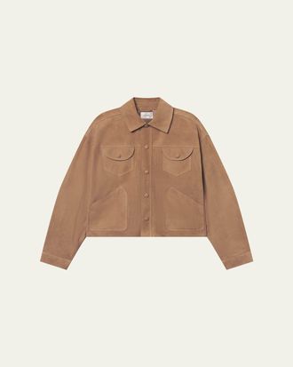 Frame Denim The Suede Utility Jacket