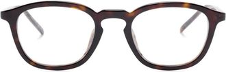 Saint Laurent Eyewear Occhiali squadrati - Marrone