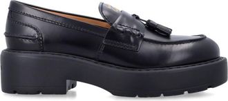 Miu Miu Black Tassel Loafers