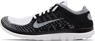 Nike Free 4.0 Flyknit White Black 631053-100