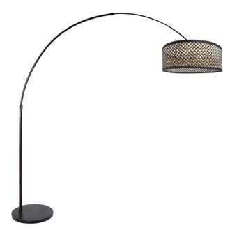Steinhauer L&aacute;mpara De Pie - Sparkled Light - Negro - Bamb&uacute; - Steinhauer