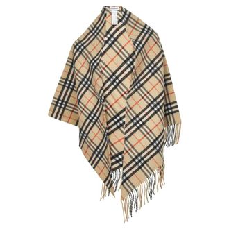 Burberry Dames, Jassen, Beige, Maat: ONE Size Wol