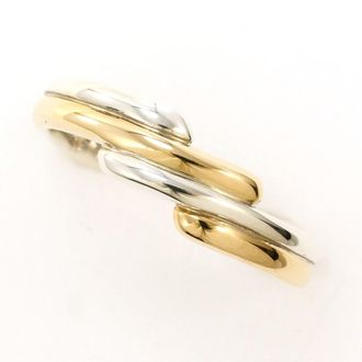 C&A Silver Yellow Gold Silver 925 Yellow Gold (10K) Band Ring (Pre-Owned)