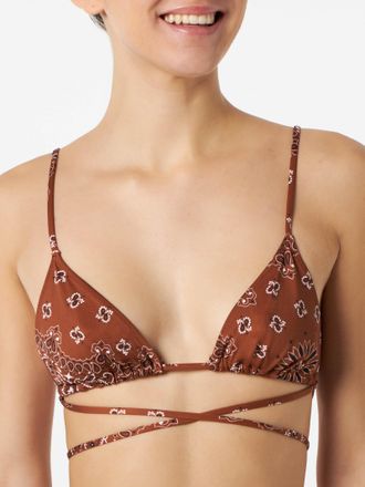 MC2 Saint Barth Woman Strappy Triangle Top Swimsuit
