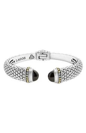 Lagos Rittenhouse Cuff in Hematite at Nordstrom, Size Small