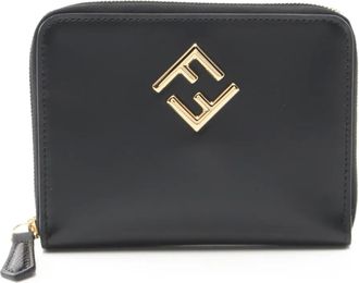 Fendi Portafoglio FF Diamond anni 2020 - Nero