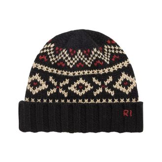 Polo Ralph Lauren Beanie van wolmix - Heren - Accessoires - Veelkleurig - Maat: ONE Size Wol