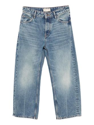 Free People deep trance dropped boyfriend jeans - women - Cotton - 27 - Blue
